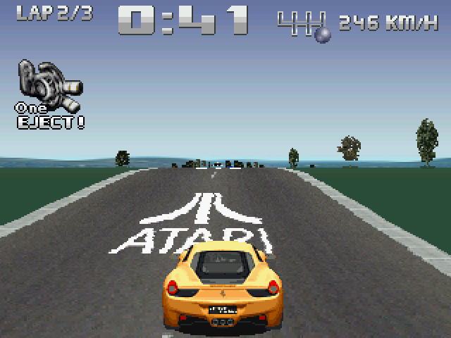 Racer 2 atari screenshot